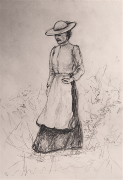 Garden Girl sketch