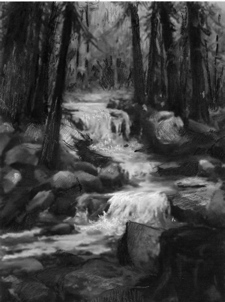 waterfall value sketch