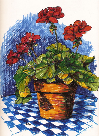 Mom's Geranium