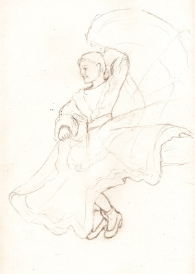 Dancer (pencil)
