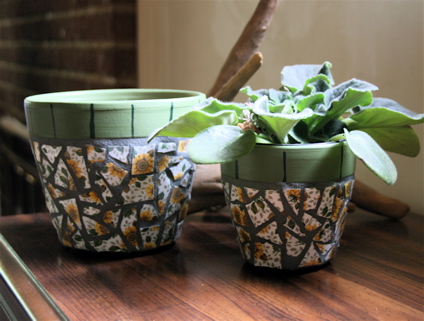 Mosaic Flower Pots