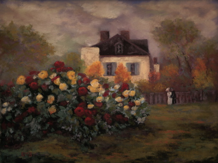 Garden at Argenteuil, revised