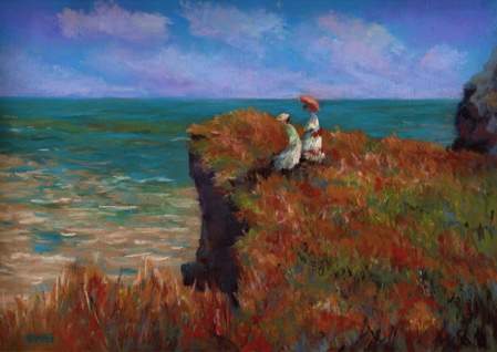 After Monet: Cliff Walk At Pourville