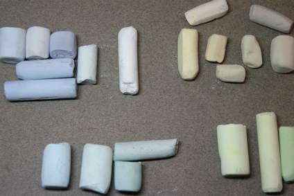 Pastel tints plus white