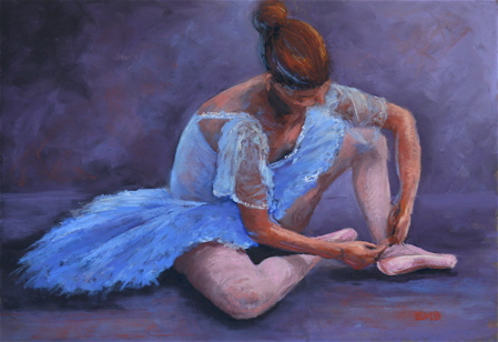 Ballerina, soft pastel