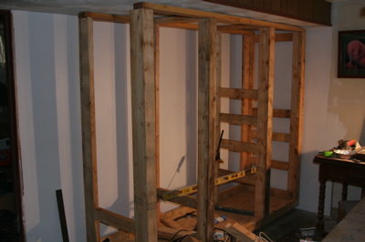 Skeleton cabinet
