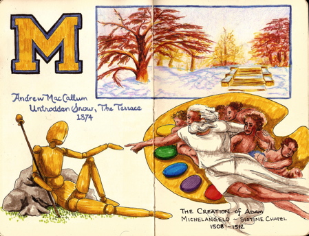 Letter M, Pg 1