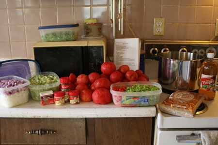 Chili Sauce Ingredients