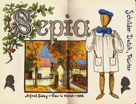 Letter S, pg 1, illustration