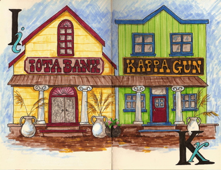 Greek Alphabet: Iota and Kappa