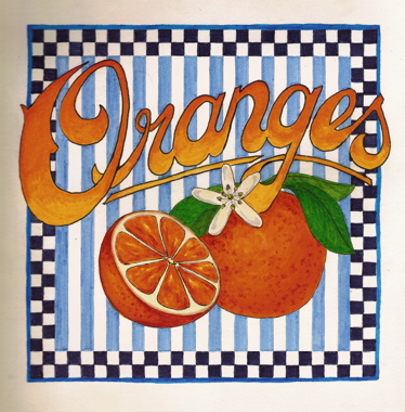 Label for Orange Marmalade, copyright E. Bachman